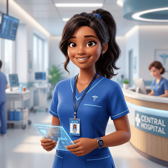 Annabelle AI nurse avatar