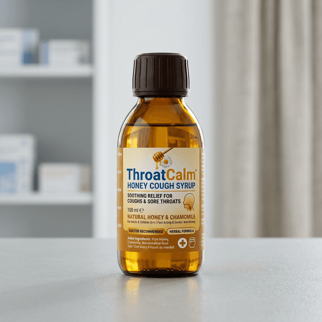 ThroatCalm Honey Cough Syrup